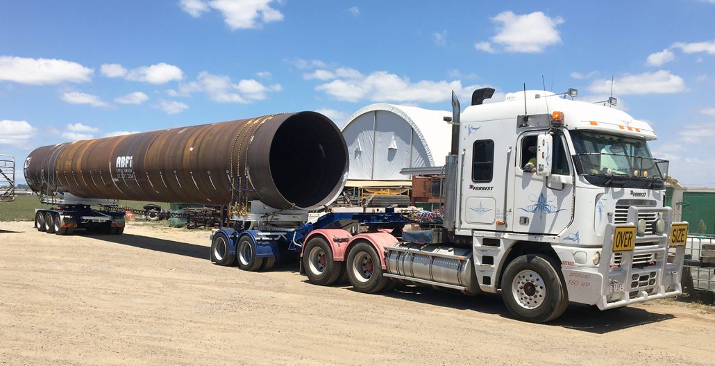 How to transport over dimensional loads in Queensland